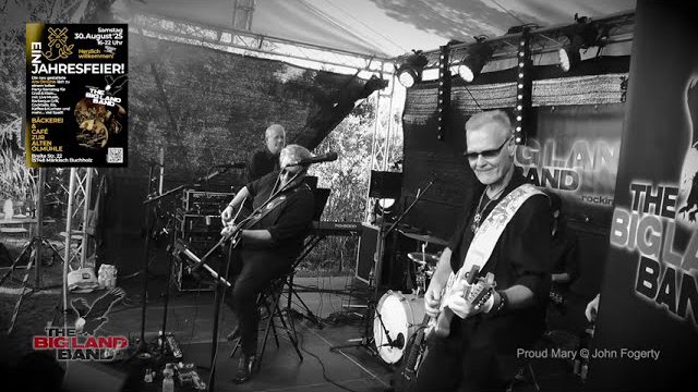 Big Land live: "Proud Mary" (©John Fogerty)